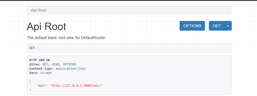 Python django中如何使用restful框架