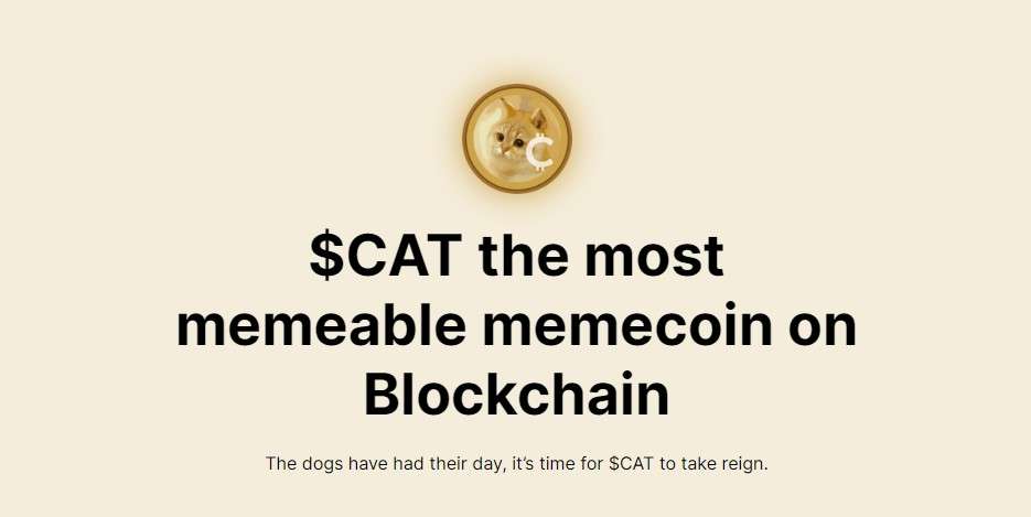 新猫系迷因币Catcoin(CAT)币是什么？关于CAT币的所有信息